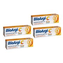 4Cx BioArgi C Sabor Laranja Com 16 Comprimidos Efervescentes