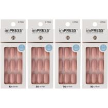 4CX Unha Postiça Autocolante imPress media Sea Breeze Kiss 4CX Unha Postiça Autocolante imPress media Sea Breeze Kiss