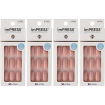 4CX Unha Postiça Autocolante imPress media Sea Breeze Kiss 4CX Unha Postiça Autocolante imPress media Sea Breeze Kiss