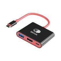 4k Hdmi Usb C Doca Adaptador Para Nintendo Switch Usb 3.0 Hub Portátil Tv Docking Station Para