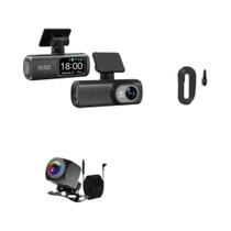 4k Lente Dupla Dash Cam 1080p Câmera Traseira Wifi Gps Monitoramento De Estacionamento 24 Horas