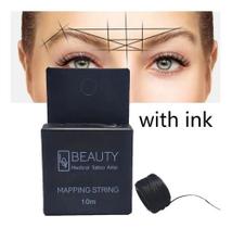 4linha Pigmentada De Marcação Sobrancelhas - Preta 10 Metros