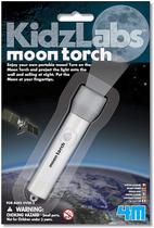 4M 3808 KidzLabs Moon Torch Projector Astronomy Science STEM Toys Educational Gift for Kids &amp Teens, Girls &amp Boys