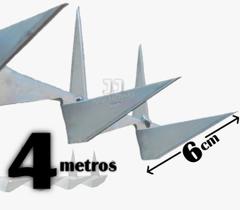 4m Espeto lança para muro cortante dupla V