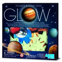 4M Glow Planets & Nova Stars - Astronomy Space Stem Toys Gift Room Décor For Kids & Teens, Boys & Girls, 3730