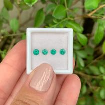 4ø Esmeralda Brilhante ø3,4mm 0,68ct