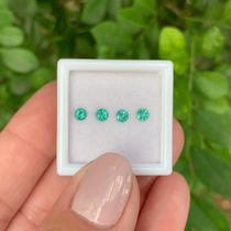 4ø Esmeralda Brilhante ø3mm 0,41ct