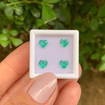 4ø Esmeralda Coração 1,30ct