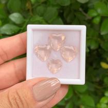 4ø Quartzo Rosa Coração 18,17ct