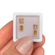 4ø Topázio Imperial Baguete 2,05ct 4ø Topázio Imperial Baguete 2,05ct