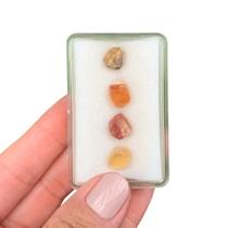 4ø Topázio Imperial Bruto Coleção 17,34ct / 3,46gr