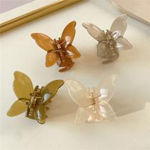 4pcs Acetate Folha Hair Clip, Girl Lovely Retro Senior Hair