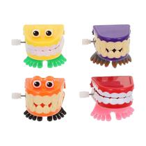 4pcs nevoeiros pulando relógios brinquedos wind-up fogs brinquedos criança playt