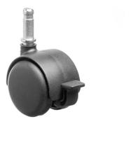 (4pçs) Rodizio 50mm C/ Freio 10mm P/ Cadeiras E Móveis