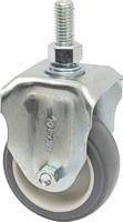 (4pçs) Rodizio Fixo 3pol. Pvc Rosca Parafuso 60kg Por Roda (4pçs) Rodizio Fixo 3pol. Pvc Rosca Parafuso 60kg Por Roda