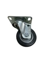 (4pçs) Rodizio Giratorio Placa Roda 210 2pol. BP PVC 120kg