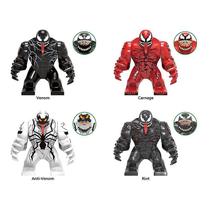 4pcs Venom Riot Montagem de Brinquedos Crianças Montagem de Brinquedos