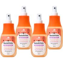 4UN Agua de Colonia Bebe Vida Extrato de Aveia 200ml Davene