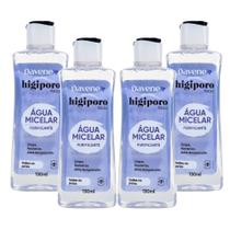 4UN Água Micelar Higiporo Todos os Tipos Pele 130ml Davene 4UN Água Micelar Higiporo Todos os Tipos Pele 130ml Davene
