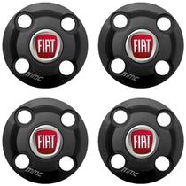 4Un Calota Centro Roda Palio Siena Strada Preto Fosco 4Un Calota Centro Roda Palio Siena Strada Preto Fosco