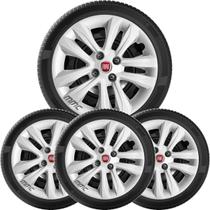 4Un Calota Punto Palio Idea Siena Aro 15 Prata 192Cp 4Un Calota Punto Palio Idea Siena Aro 15 Prata 192Cp