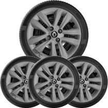 4Un Calota Sandero Logan Clio Aro 14 Grafite Com Logo 191Cb 4Un Calota Sandero Logan Clio Aro 14 Grafite Com Logo 191Cb