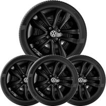 4un Calota UP GOL VOYAGE G6 G7 Aro 14 Black Piano 191cb
