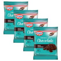 4un Cobertura Chocolate Meio Amargo em Moedas 350 Dr. Oetker