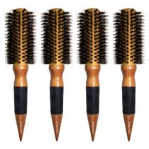 4UN Escova Térmica Metálica M+ 55MM Top Gold Marco Boni 4UN Escova Térmica Metálica M+ 55MM Top Gold Marco Boni