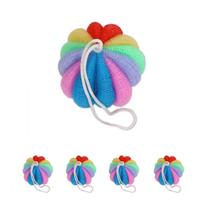 4un Esponja Banho bucha Bolinha 10cm super macia de pendurar