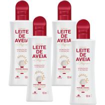 4UN Hidratante Corportal Leite De Aveia 180ML Davene