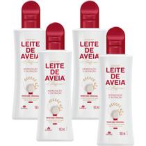 4UN Hidratante Corportal Leite De Aveia 180ML Davene