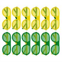 4UN Kit 12 Óculos Brasil Gigante Copa 2026 Verde Amarelo