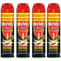 4un Multi Inseticida Mortein Proteção Prolongada Mata Barata
