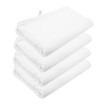 4un Pano prato branco grande costurado cozinha algodão