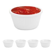 4un ramekin molheira redonda melamina p/ molho 90ml
