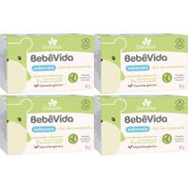 4UN Sabonete Vegetal Bebe Vida Cha de Camomila 90g Davene 4UN Sabonete Vegetal Bebe Vida Cha de Camomila 90g Davene