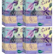 4UN Sabonete Vegetal Lavanda Brasileira 170g Davene 4UN Sabonete Vegetal Lavanda Brasileira 170g Davene