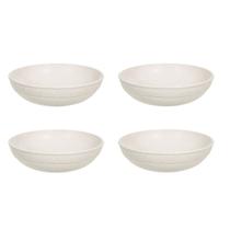 4un Saladeira redonda 2,4lt tigela bowl 25cm Bege 4un Saladeira redonda 2,4lt tigela bowl 25cm Bege
