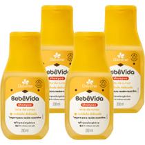 4UN Shampoo Leite De Arroz Bebe Vida 200ml Davene