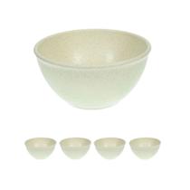 4UN TIGELA 300ml BOWL CUMBUCA SOPA CALDO BEGE