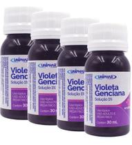 4Uni Violeta Genciana Solução 1% Com Glicerina