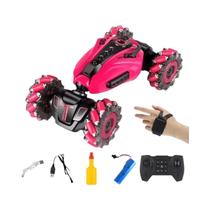 4WD RC Drift Car Música Luzes LED Gesto Controle Remoto Spray Stunt 360 Presente de brinquedo de