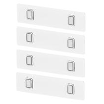 4x Adesivo de Parede Duplo 24cmcm Colante Ou Eleve