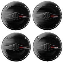 4x Alto Falante Náutico Marinizado 150watts Boss 5,25 MR50B