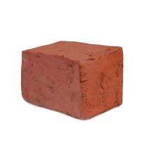 4x Argila Escolar Vermelha Para Modelagem 1Kg