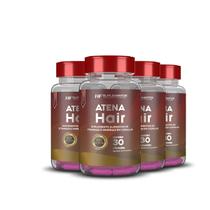 4x Atena Tratamento Para Cabelo 30 Dias 150% De Biotina 4x Atena Tratamento Para Cabelo 30 Dias 150% De Biotina
