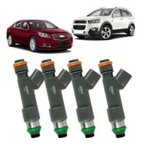 4x Bico Injetor Chevrolet Captiva 2.4 16v 12613163 Orig.