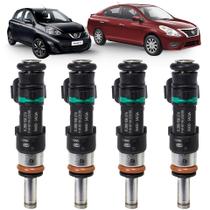 4x Bico Injetor Nissan March 1.6 16v Flex 2012 A 2016