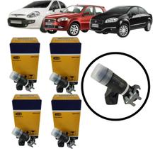 4x Bicos Injetor Linea Palio Punto 1.8 Flex Ipe019 Original